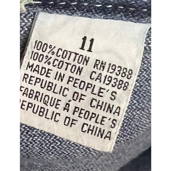 Pentimento Vintage 70s Women’s Blue Jeans Denim Flare Leg High Rise Sz 11 - Picture 6 of 7